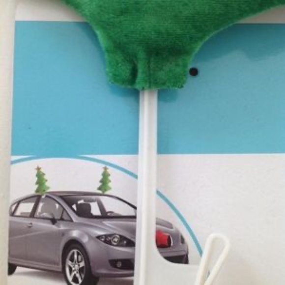 💲SALE💲 NIP Christmas Tree with Red Star Nose Car Costume - Picture 2 of 5